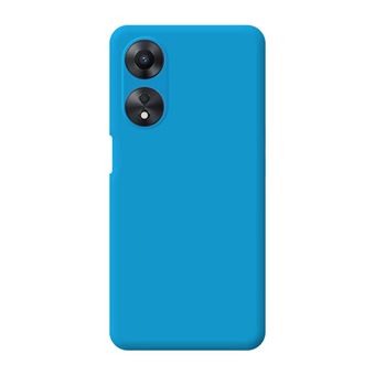 Capa de Silicone MisterCapas com Proteção de câmera para Oppo A38 | Azul - 1