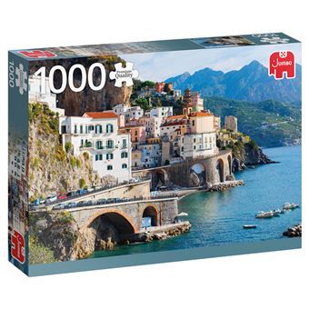Puzzle Jumbo Premium Collection Cidade Amalfi Coast | 1000 Peças - 1