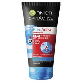 Gel de Limpeza Facial Garnier Pure Active Intensive Charcoal - 1