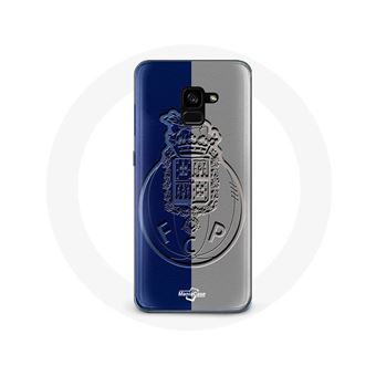 Capa Maniacase para Samsung Galaxy A5 2018 FC Porto Fundo Azul e Cinza - 1