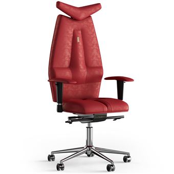 Cadeira de Escritório Ergonómica KULIK SYSTEM JET | Têxtil Antara | Vermelho - 1