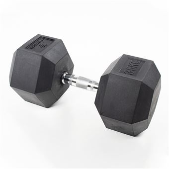 Haltere de Borracha Topgim | Hexagonal | 35kg | Unidade - 1