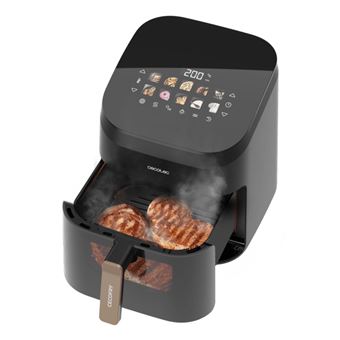 Air Fryer Cecotec Cecofry&Grill Smokin' 6500 | 6 L | 2200 W | Preto, Castanho - 1