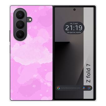 Capa Tumundosmartphone de Silicone para Samsung Galaxy Z Fold 7 5G com Estampa em Aquarela 4 desenhos - 1