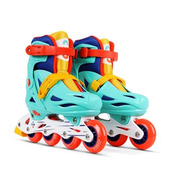 Patins em linha OLSSON LITE MAX | Tamanho Ajustável (28-31) | 608Z | Turquesa - 1