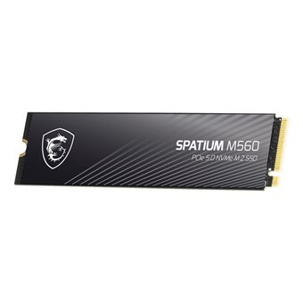 Disco SSD MSI Spatium M560 PCIE 5.0 NVME M.2 1TB | 1 TB - 1