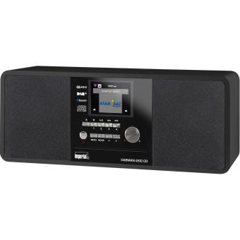 Rádio CD REHAU IMPERIAL DABMAN i200 CD Digital 20W Preto - 1
