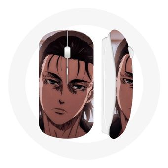 Rato Wireless Maniacase Eren Yeager Mouse do Mangá Attack On Titan - 1