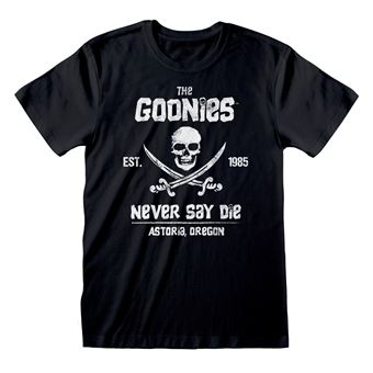 Camisola de Manga Curta The Goonies Never Say Die | XXL - Preto - 1