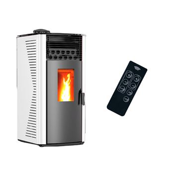 Salamandra a Pellets a Ar Sannover Anita | 12 kW | Branco - 1