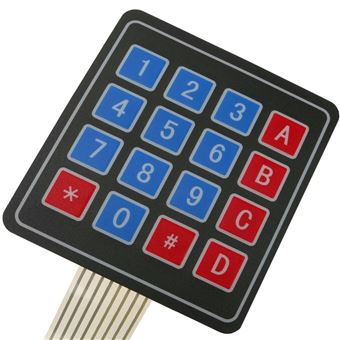 Teclado de Membrana BeMatik de 16 vias DWT-0259 - 1