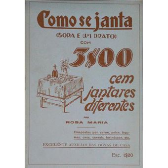 Como se janta por 3$00. [2 obras] - 1