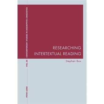 Researching Intertextual Reading 25 Contemporary Studies In Descriptive Linguistics - 1