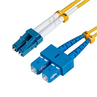 Cabo de Fibra Ótica Microconnect FIB421002 | Amarelo - 1