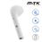 Auricular Bluetooth Mtk Smartphone/Tablet com Botão multifunção Branco_0
