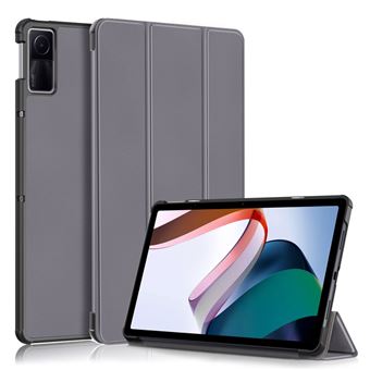 Capa PU função de despertar/sono automático com apoio Magunivers para Xiaomi Redmi Pad 10.6'' - cinza - 1
