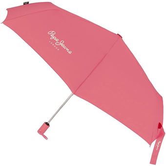 Guarda-Chuva de Encolher Automático Pepe Jeans Macy | 27cm | Coral - 1
