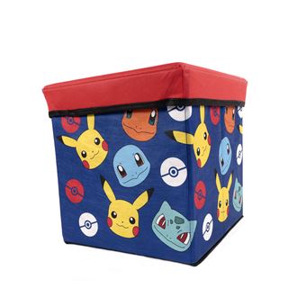 Caixa de Arrumação Infantil Pokemon | 30x30x30 cm - 1