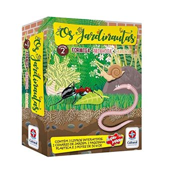 Os Jardinautas Vol. 2 - Formiga, minhoca e caracol - 1