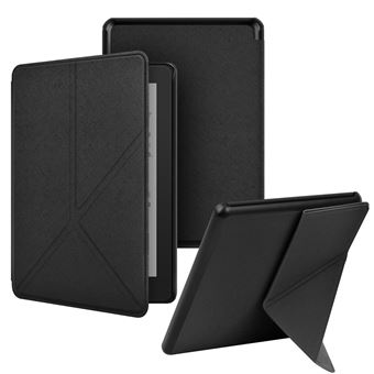 Capa FLOODKING para Amazon Kindle 11th Gen 2022 | Magnética | Suporte Dobrável Multiângulo | Preta - 1