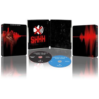A Quiet Place: Day One (2024) (4K Ultra HD) (Steekbook) / Un Lugar Tranquilo: Día 1 (2Blu-ray) - 1