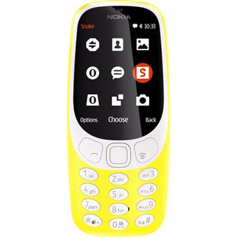 Telefone Digital Nokia 3310 | Amarelo - 1
