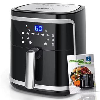 Fritadeira Sem Óleo Aigostar Cube | 1900W | 7L | tela sensível ao toque LED - 1