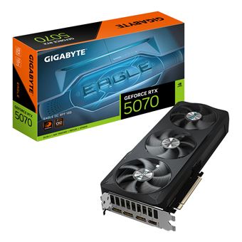 Placa de Vídeo GIGABYTE GeForce RTX 5070 EAGLE OC SFF 12G | Preto - 1