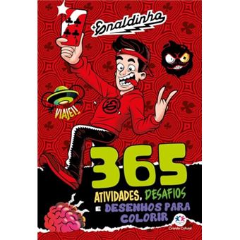 Enaldinho - 365 Atividades, Desafios E Desenhos Para Colorir - 1