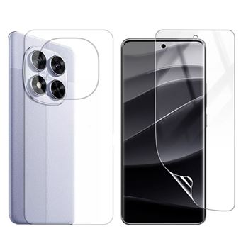 Kit Película Protectora de Hydrogel Frente e Verso Gift4Me para Xiaomi Redmi Note 14 Pro 4G | Transparente - 1