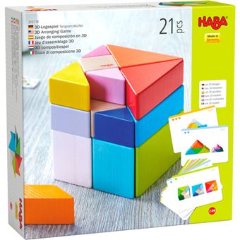 Puzzle 3D HABA 3D Arranging Game | 21 Peças - 1