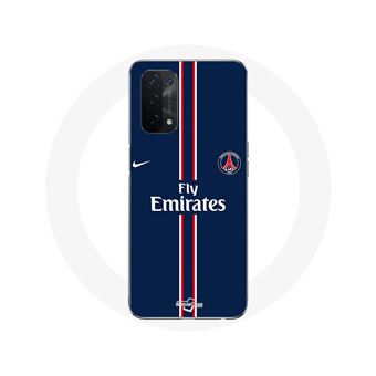 Capa Maniacase para Oppo A74 5G com o Logotipo do PSG (Paris Saint Germain) da Nike e Fly Emirates - 1
