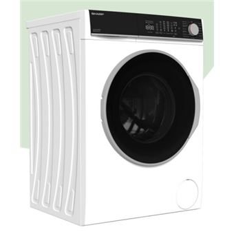 Máquina de Lavar Roupa Sharp ES-NFL914AWNA | 9 Kg | 1330 RPM | A | Branco - 1