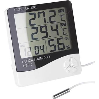 Termómetro e Higrómetro Digital Orysin HTC-2 – Portátil para Interior e Exterior - 1