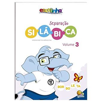 Escolinha Separação silábica: Vol. 3 - 1