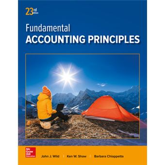 Fundamental Accounting Principles Irwin Accounting - 1