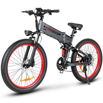 Bicicleta Elétrica Dobrável SAMEBIKE LO26-Plus | 1000W 48V 15Ah | Cinza - 1