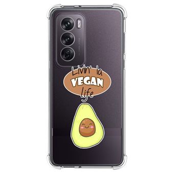 Capa de silicone TUMUNDOSMARTPHONE anti-choque para Oppo Reno 12 Pro 5G | Design Vegan Life - 1