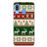 Capa Hapdey Para Samsung Galaxy A40 2019 Design Resumo Padrão de Natal Feliz Ano Novo Capa de Silicone Flexível Em TPU - Transparente_0