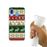 Capa Hapdey Para Samsung Galaxy A40 2019 Design Resumo Padrão de Natal Feliz Ano Novo Capa de Silicone Flexível Em TPU - Transparente_3