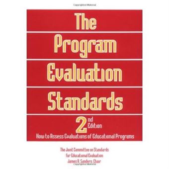 The Program Evaluation Standards - 1