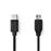 Nedis CCGP60750BK10 cabo USB 1 m 2.0 USB-C Micro-USB B Preto_0