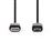 Nedis CCGP60750BK10 cabo USB 1 m 2.0 USB-C Micro-USB B Preto_2