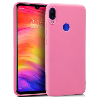 Capa Livro COOL em Silicone para Xiaomi Redmi Note 7 / Note 7 Pro Rosa - 1