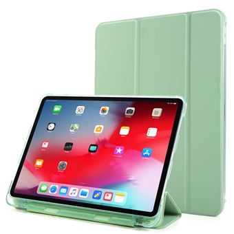 Capa Magunivers Pu com Porta Tripla e Porta Caneta Luz Verde para Apple Ipad Pro 12.9 Inch (2020)/(2018) - 1