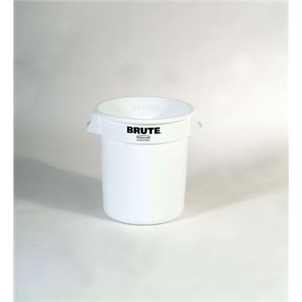 Cesto de Lixo Rubbermaid 2610 BRUTE | Branco - 1