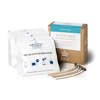 Scent Set Velas Ecológicas | The Greatest Candle In The World - Jasmine Wonder - 1
