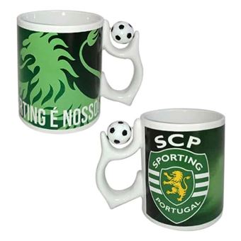 Caneca Sporting Sp1000 com Bola na Pega - 1