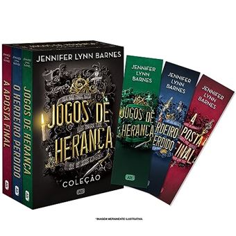 Box Jogos De Herança + Marcadores - 1