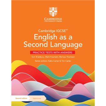 Cambridge Igcse English As A Second Language Practice Tests With Answers With Digital Access 2 Years - 1